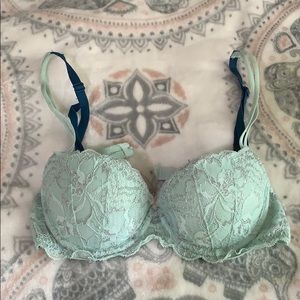 Pink Mint push-up Date Bra 32a